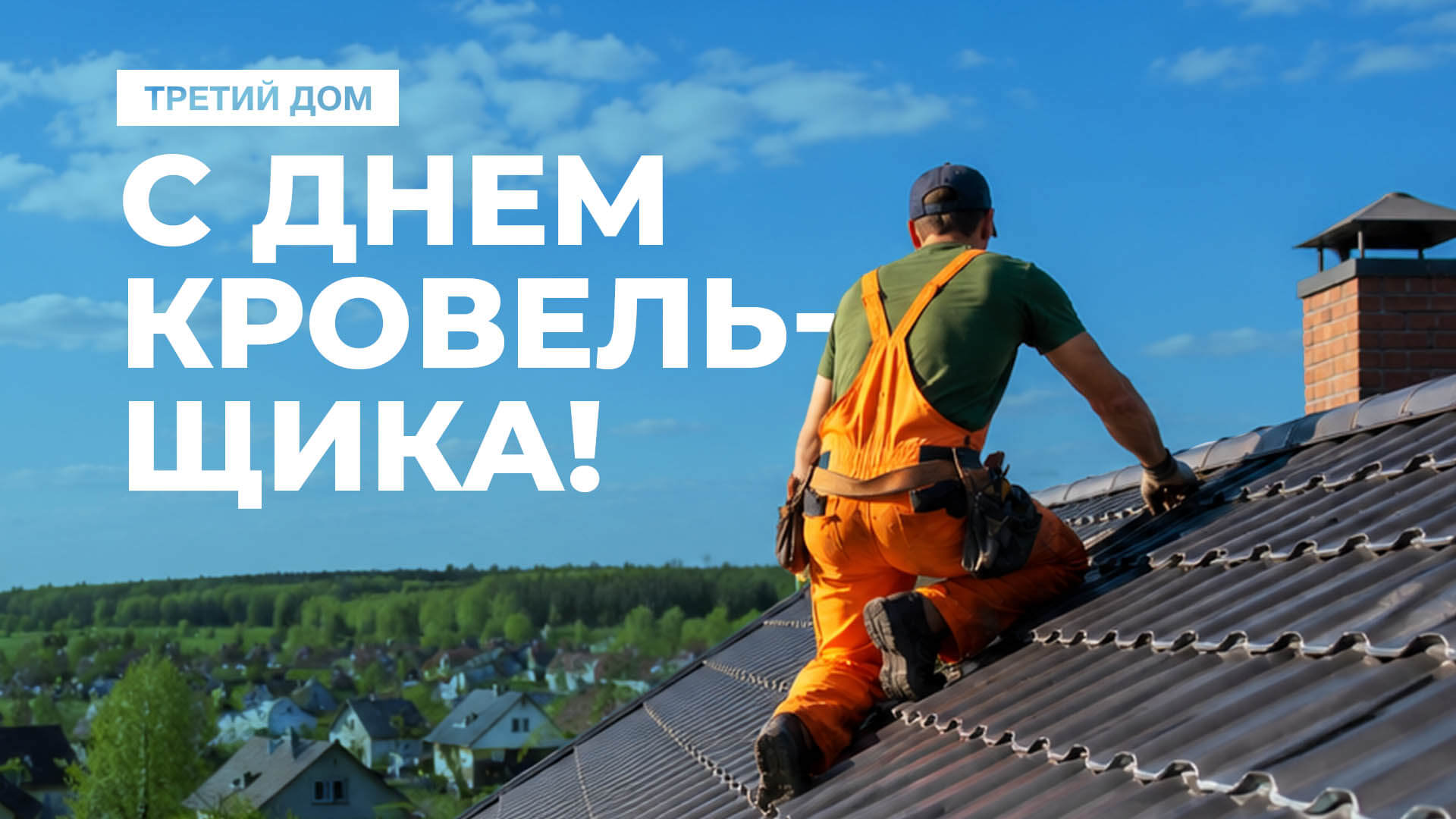 Поздравляем с Днем кровельщика!